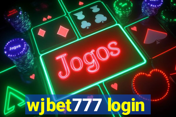 wjbet777 login